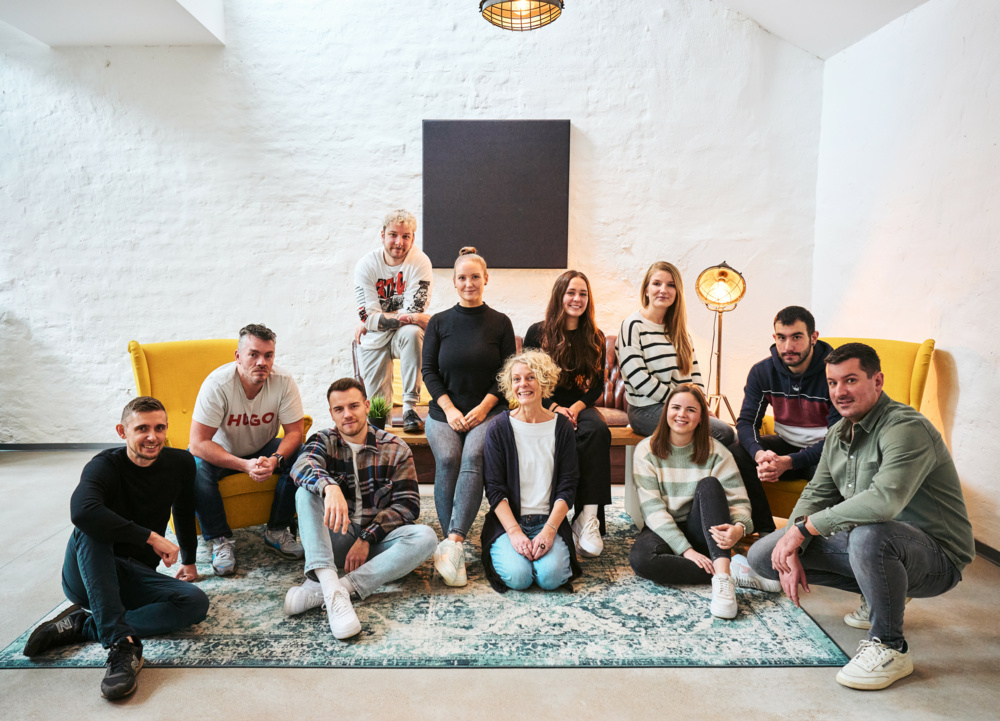 Teamfoto in der Factory - bitloft Velbert 